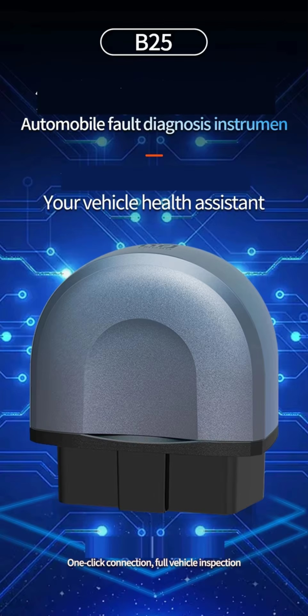 Auto OBD B25 Bluetooth Analyzer Multi-Function ELM327 Plastic Fault Detector Electric Power Diagnostic Scanner for Cars - Image 4
