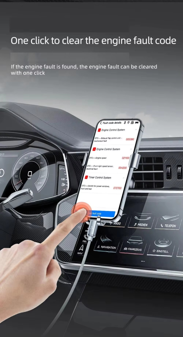 Auto OBD B25 Bluetooth Analyzer Multi-Function ELM327 Plastic Fault Detector Electric Power Diagnostic Scanner for Cars - Image 15