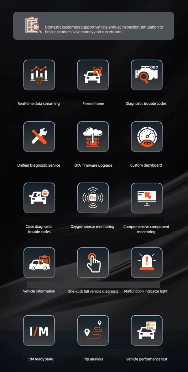 Auto OBD B25 Bluetooth Analyzer Multi-Function ELM327 Plastic Fault Detector Electric Power Diagnostic Scanner for Cars - Image 11
