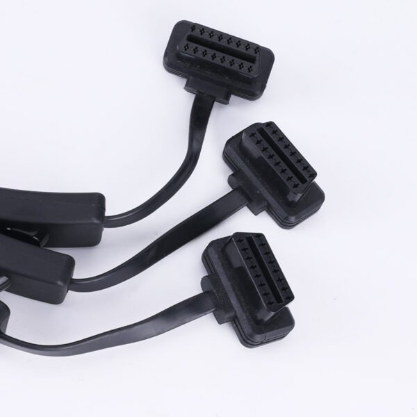 OBD16-pin 8-core One-to-three Switch Noodle Cable OBD Switch Cable Male To Female Car Adapter Cable Extension Cable - Image 3