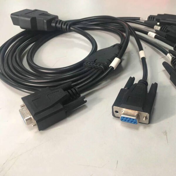 OBD2 Male to DB9 Female Adapter Cables Car OBD Connector with Copper Contacts - Image 4