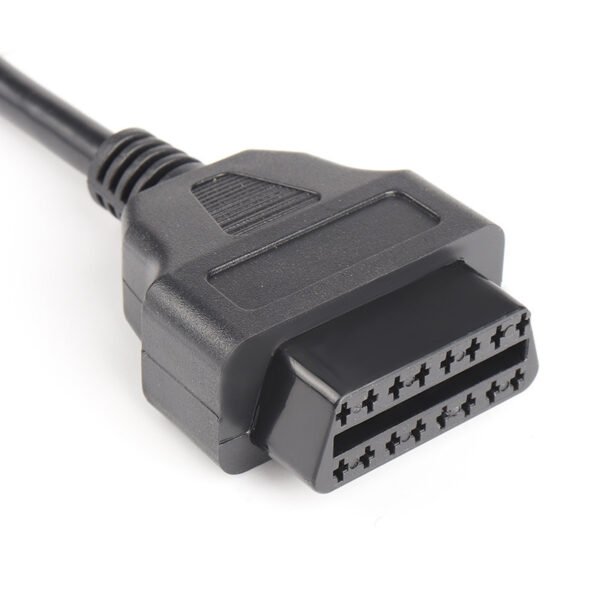 16 Pin Male Female J1962 Car OBD 2 OBDii Connector Extension Cable - Image 4