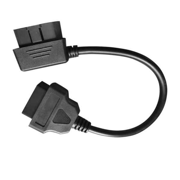 OEM Elbows 30CM Round OBD Diagnostic Cable Male To Female 16Pin OBD2 Extension Adapter - Image 3
