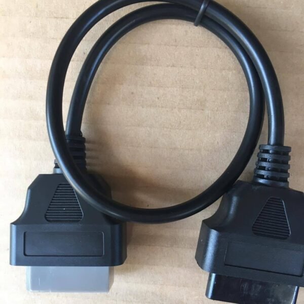 OBD Extension Cable 14 Pin for Nissan to OBD2 16Pin Connector 40cm 12V OBD Cable - Image 2