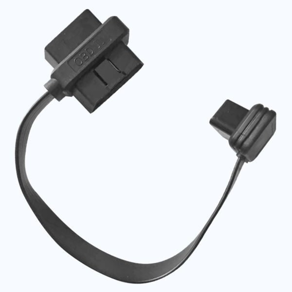 OBD Cable J1962 16 Pin Flat OBD Adapter Cable Male To Female T-Type 30 CM