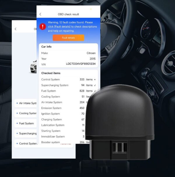 B26  Bluetooth OBD System Diagnosis Scanner - Image 5