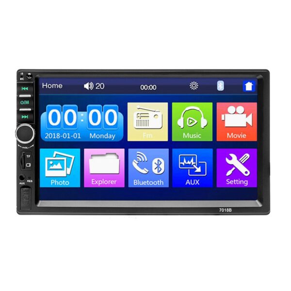Car MP5 7010B 7012B 7018B  Touch Screen 7inch 1din Touch Button Car Video Support Radio Tuner Mirror Link FM - Image 5
