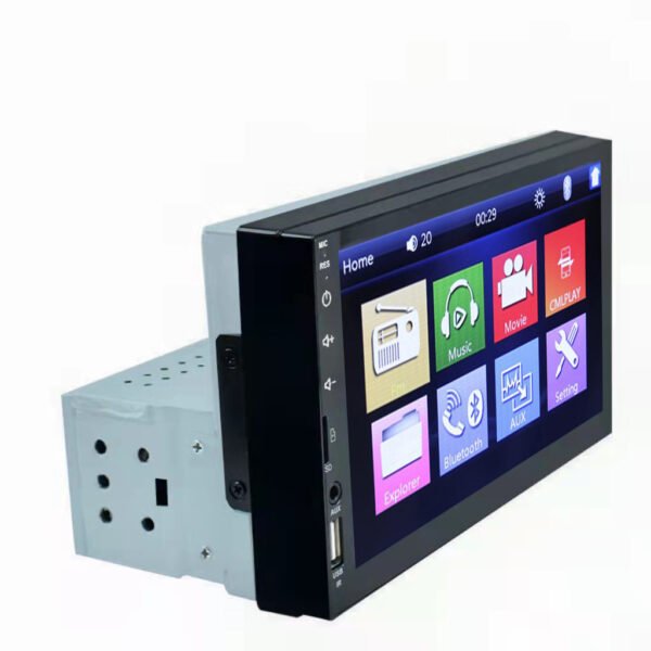 Car MP5 7010B 7012B 7018B  Touch Screen 7inch 1din Touch Button Car Video Support Radio Tuner Mirror Link FM