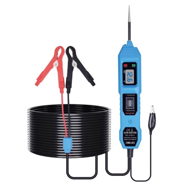 Car Diagnostic EM823 Power Probe Electric Circuit Tester Easy Operation with Long Test Lead and Short-Circuit Protection