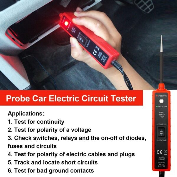 EM285 Automotive Circuit Tester Automotive Electrical system tester Multifunctional drive test pen - Image 9