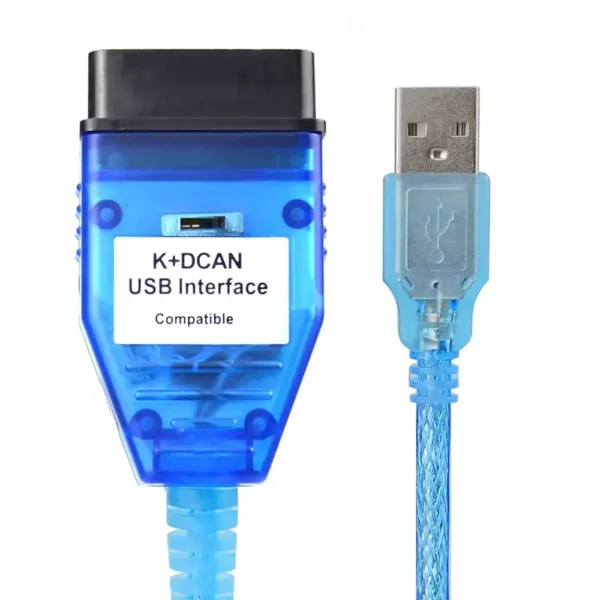 For INPA for BMW K+DCAN USB FT232RL Blue BMW Programming Diagnostic Cable Code Reader with Switch BMW Car Diagnostic Cable - Image 7