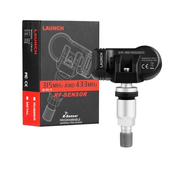 LAUNCH Tsensor-05 Universal Rubber Sensor 315MHz 433MHz Tire Pressure Monitoring System TPMS Launch Tire Pressure Sensor