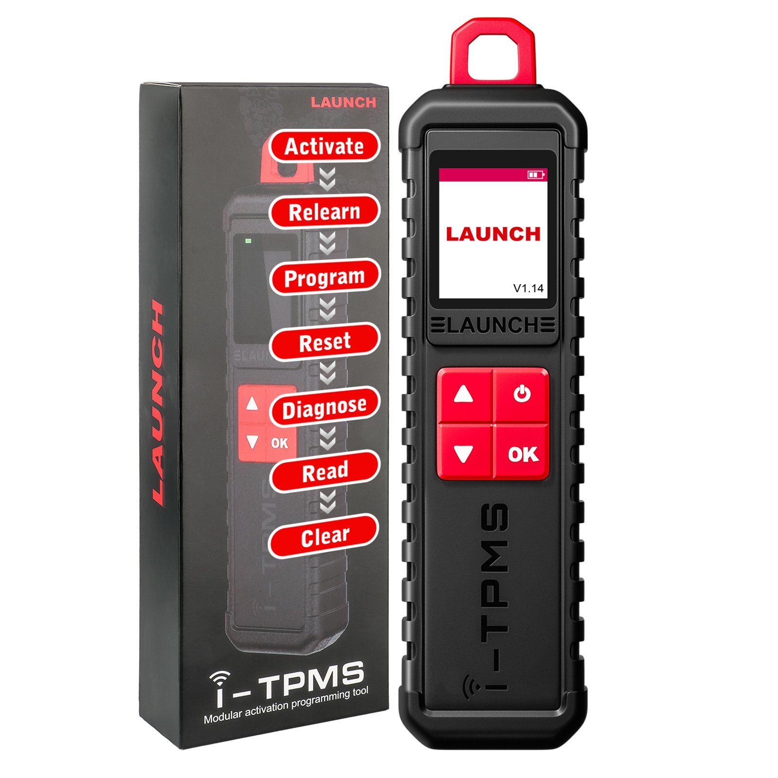 Tyres Pressure Sensor Reset LAUNCH ITPMS X431 Tpms Programming Tool 433 315MHZ Upgraded Model of TSGUN