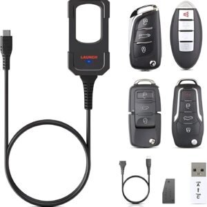 Launch X431 Key Programmer Remote Maker with Super Chip and 4 Sets of Smart Keys Work with IMMO Elite/IMMO PLUS/IMMO PAD