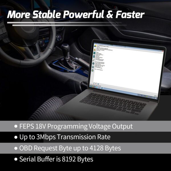 Vgate Vlinker FS ELM327 USB OBD2 Car Diagnostic Tool for Ford FORScan OBD2 Automotive Scanner MS/HS CAN for Mazda PK OBDLink EX - Image 4