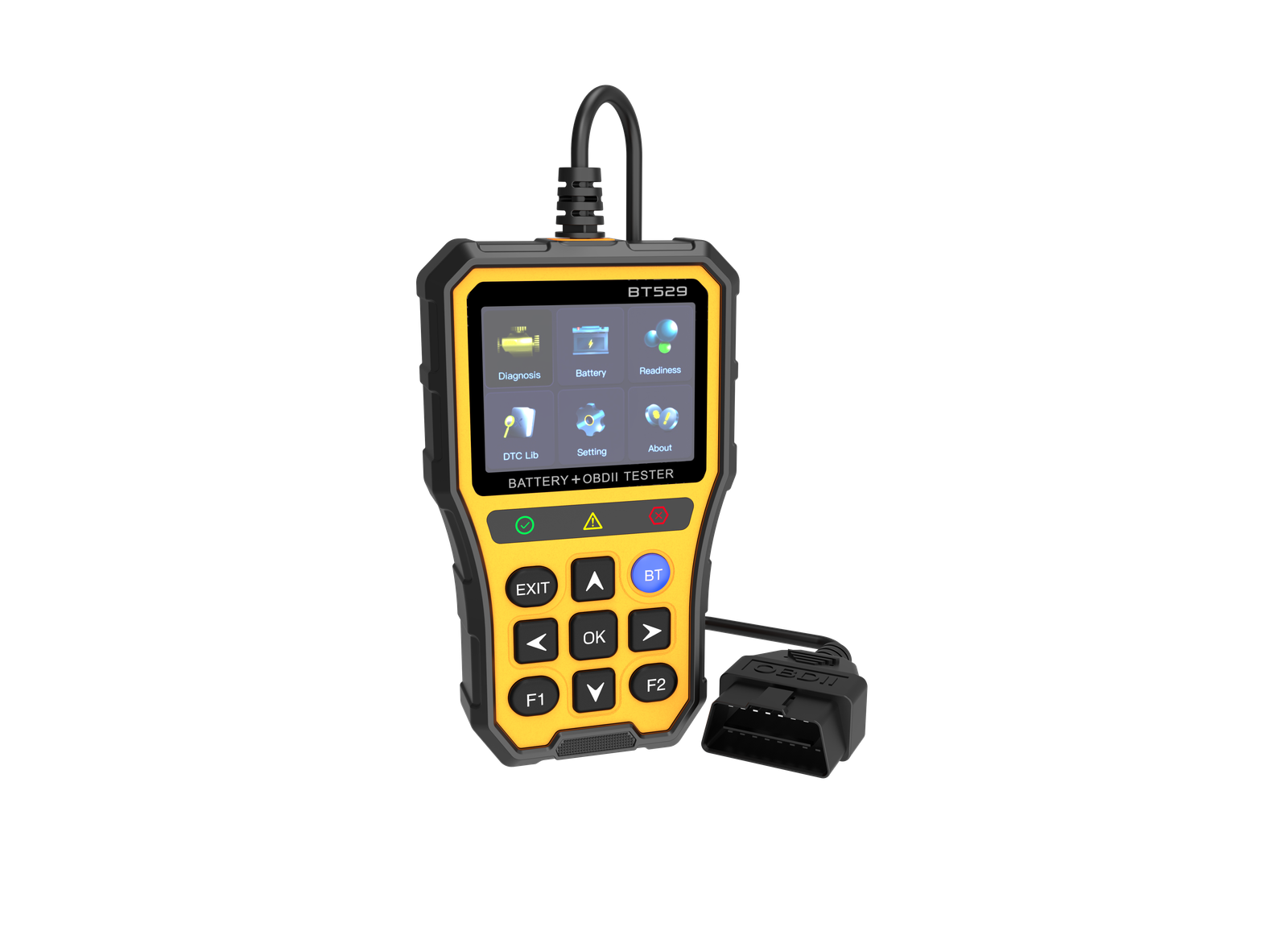 Hotselling car battery tester with full system diagnostic function,I/M ready status - Image 7