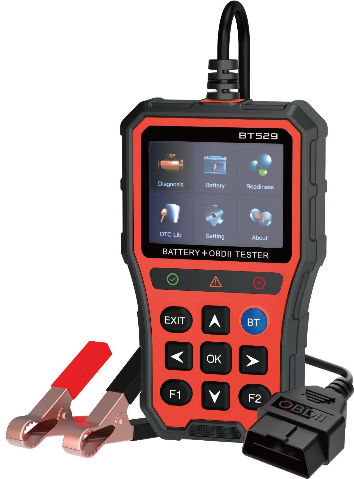 Hotselling car battery tester with full system diagnostic function,I/M ready status - Image 5