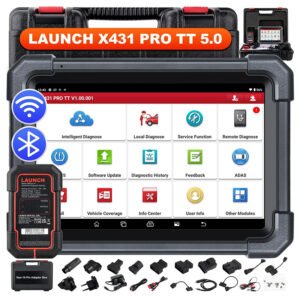 LAUNCH Newest X431 Pro TT All System Diagnostic Tool Machine Bluetooth OBD2 Scanner 12V Auto Diagnosis Analyzer Smae As X431 V
