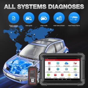 LAUNCH 2025 New X431 IMMO ELITE OBD2 Diagnostic Tool Car Truck Key Cutting Machines With Programmer for All Keys Lost