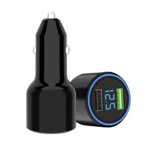120W Smart Display Car Charger