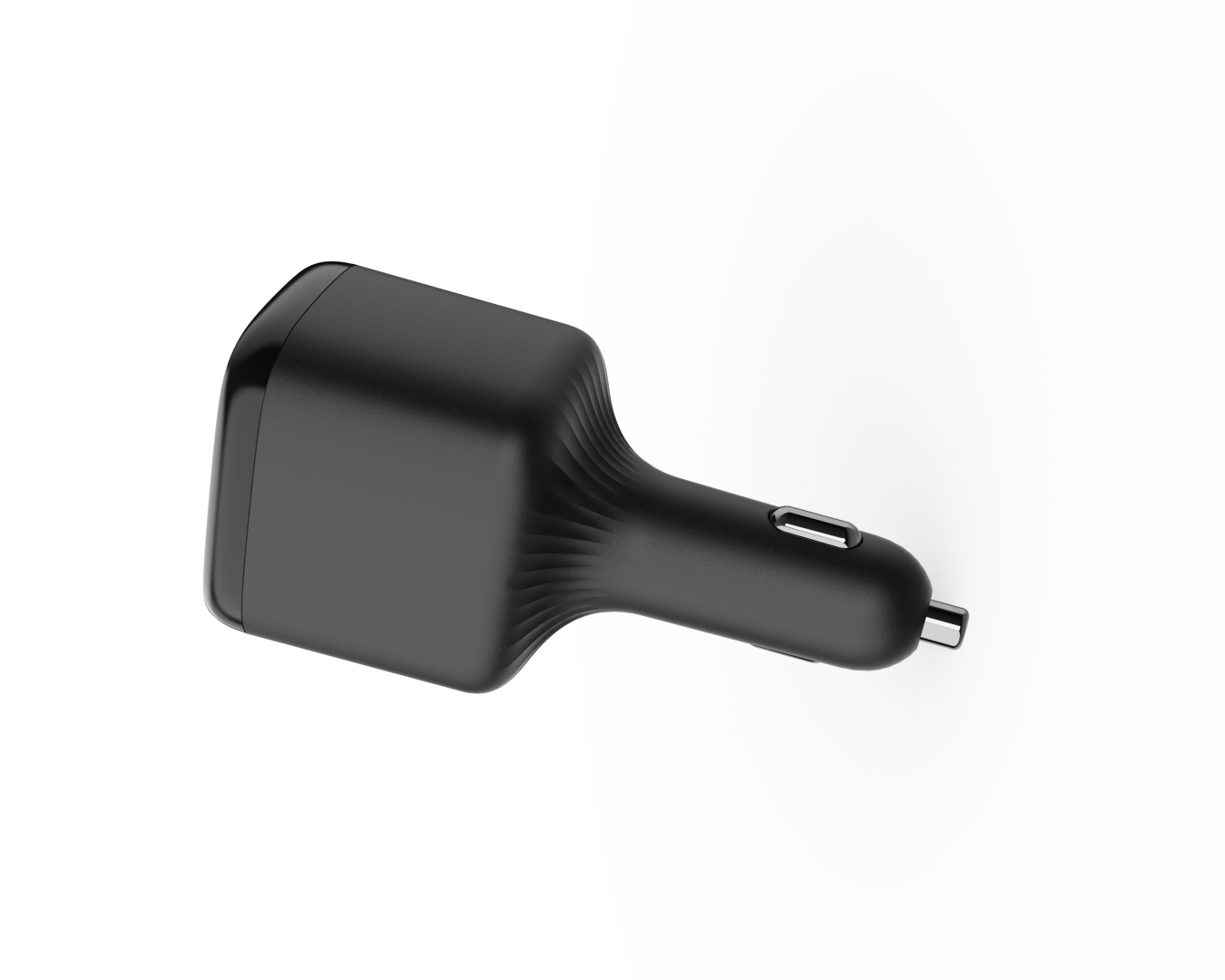 LM-707 60W QC 3.0 Retractable TFT Display Car Charger for Android - Image 5