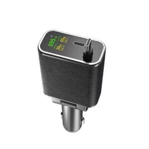LM-703 95W TFT Display Car Phone Charger Type-C Two Ports